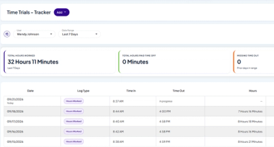 Pay periods that run themselves