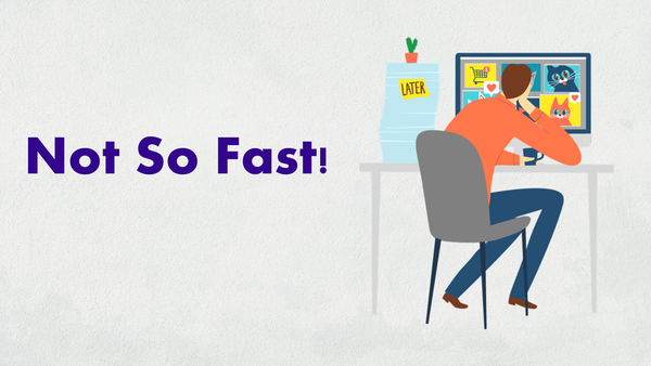 Not so Fast. Why Work From Home is not necessarily a great new paradigm