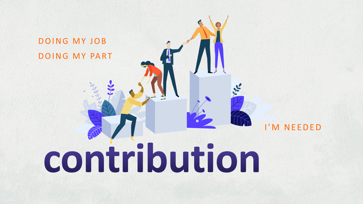 Cover image for Contribution - My team needs me