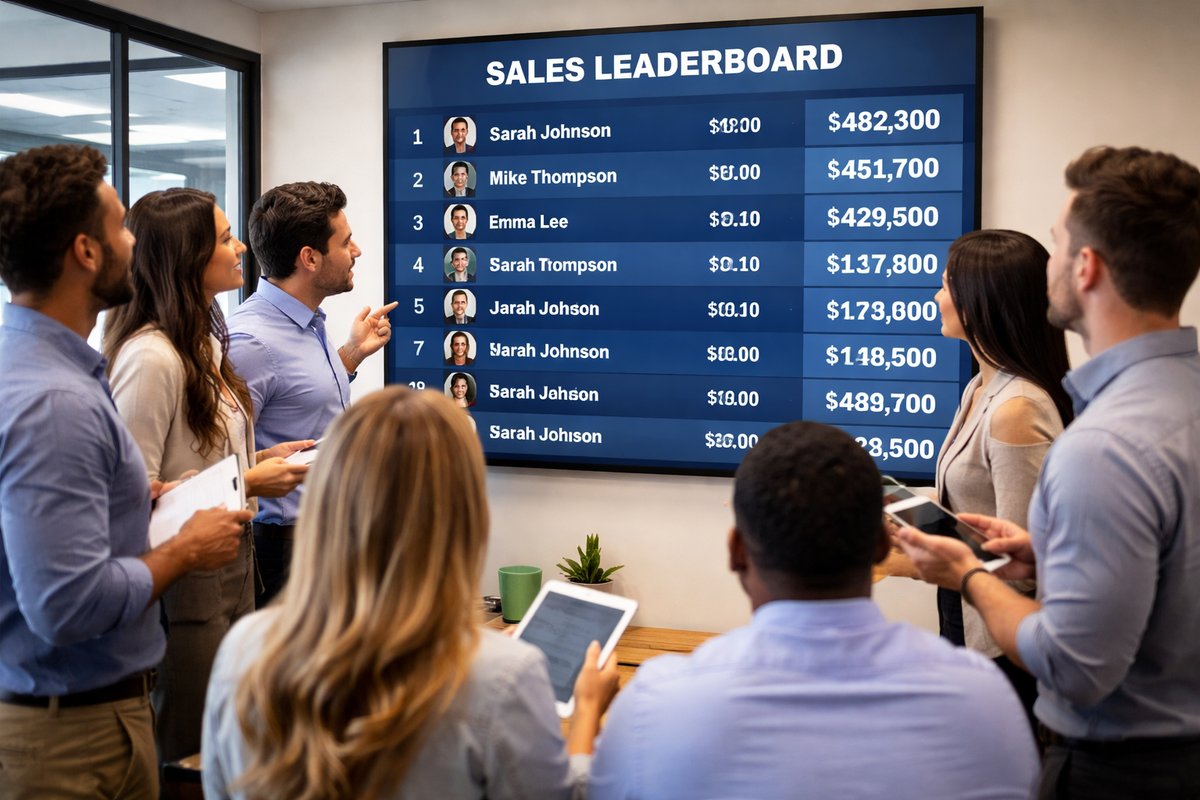 Cover image for The benefit of turning sales into a game