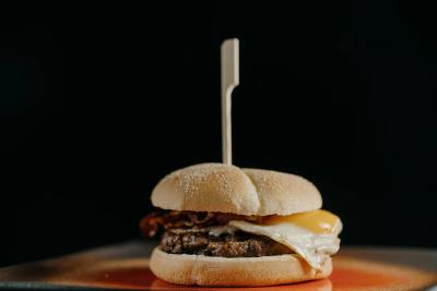 Грибной бургер