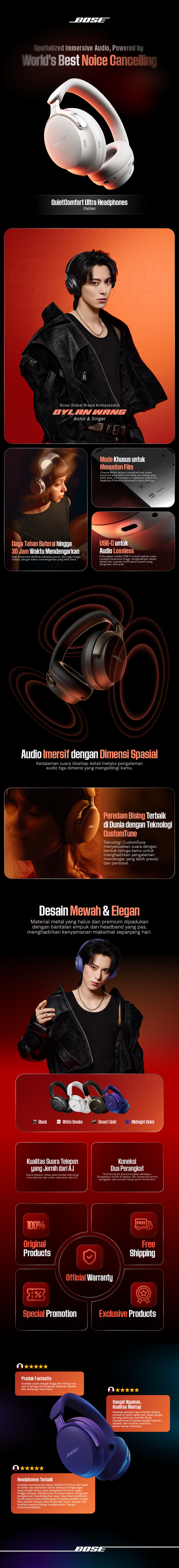 Bose QuietComfort Ultra Headphones 2nd Gen
