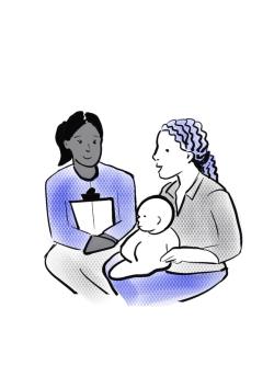 Our work tackling loneliness in parents featured in an NIHR Impact Case Study research image