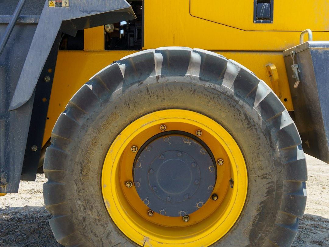 Heavy construction equipment