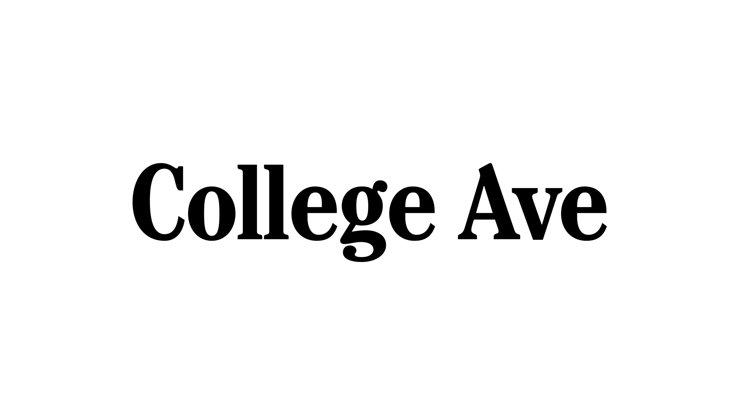 College Ave logo
