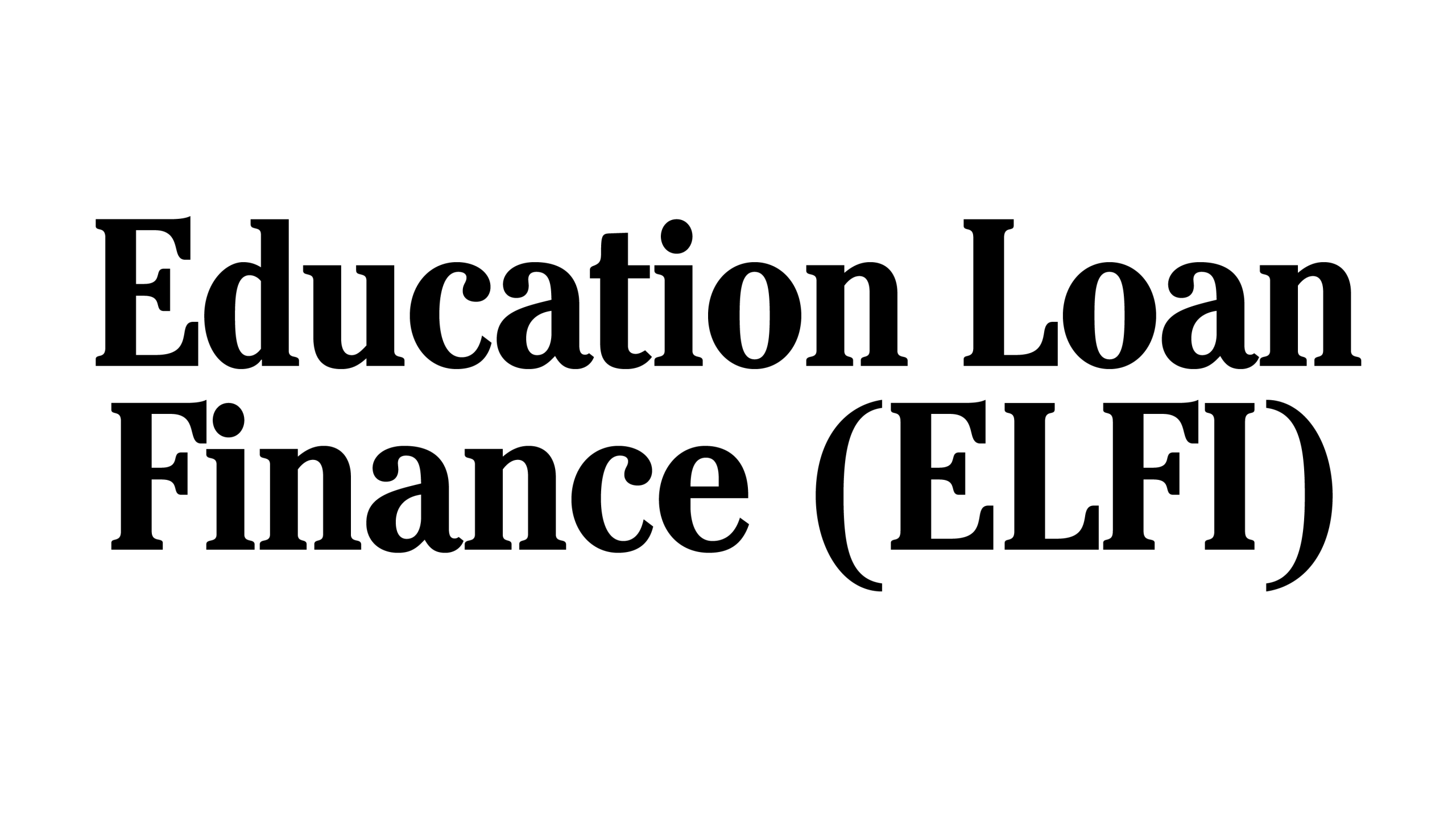 Education Loan Finance logo