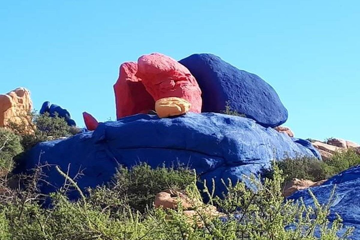 The Painted Rocks