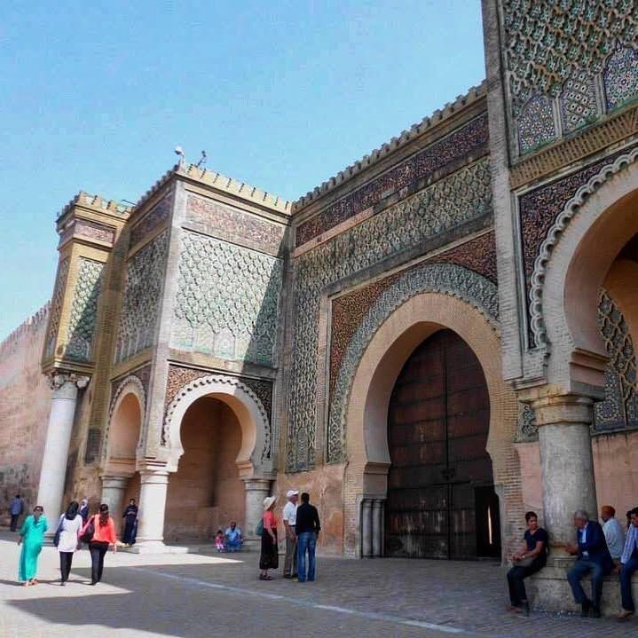 Porte Bab Mansour - View 2