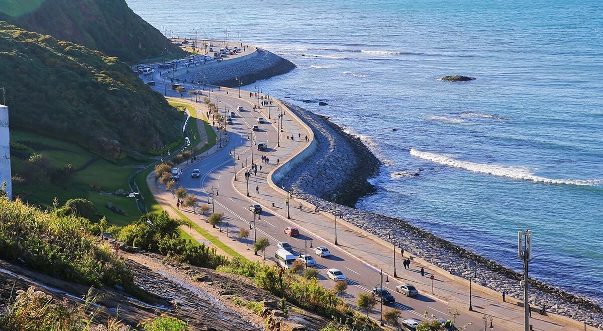 Route de la Plage Merkala - View 2