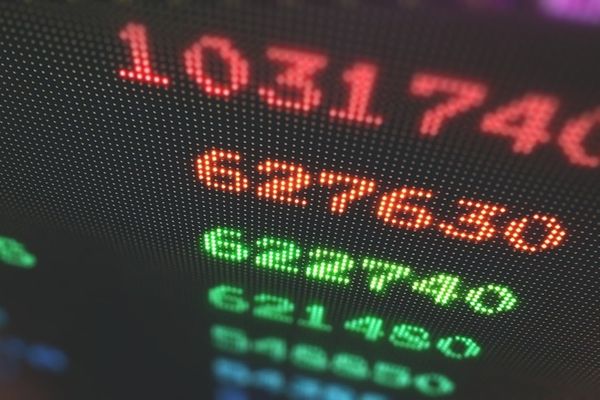 a close up of a computer screen with numbers on it