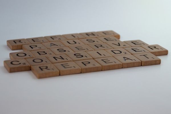 brown wooden blocks on white table