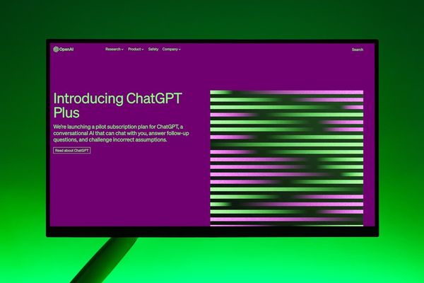 a computer screen with a green background
