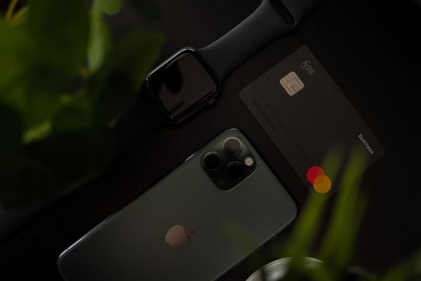 a black video game controller