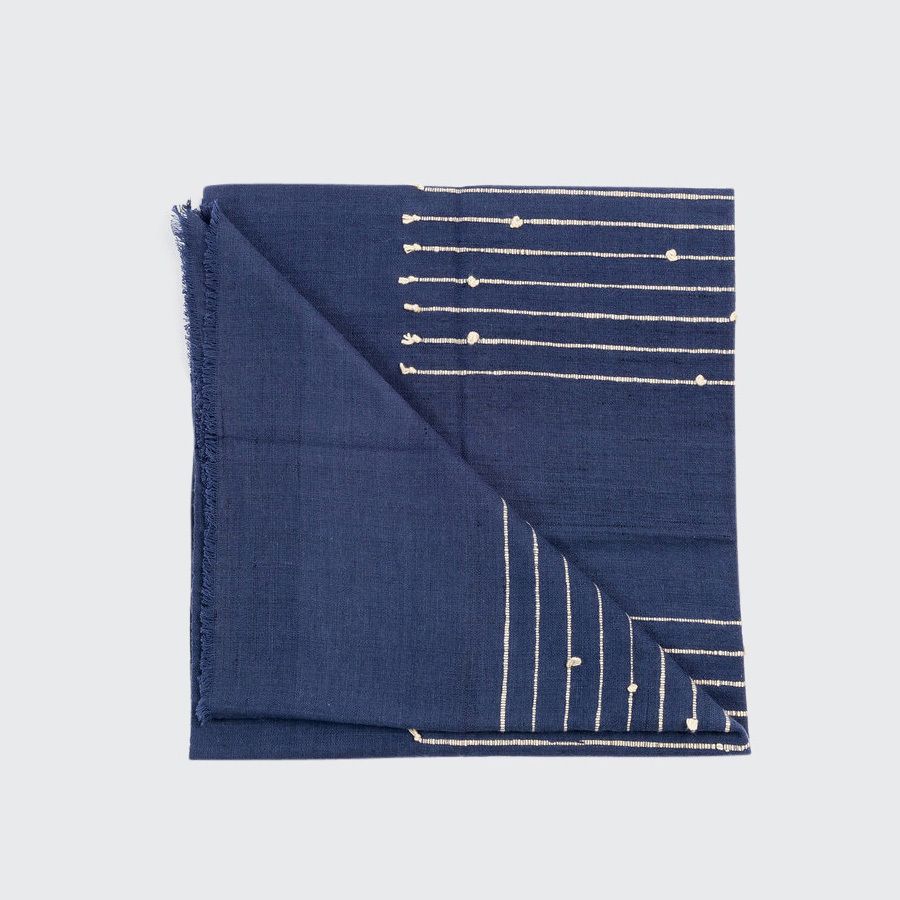 Rosewood Indigo Merino Throw