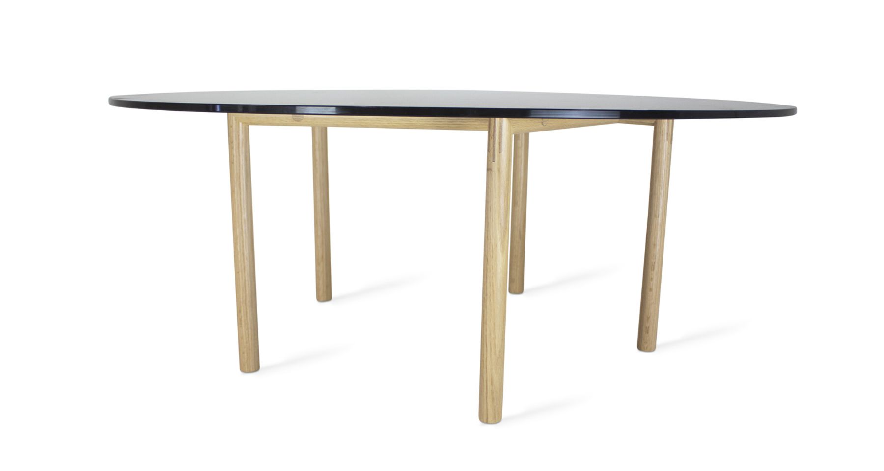 Gallagher Coffee Table / Smoked Top by Tronk