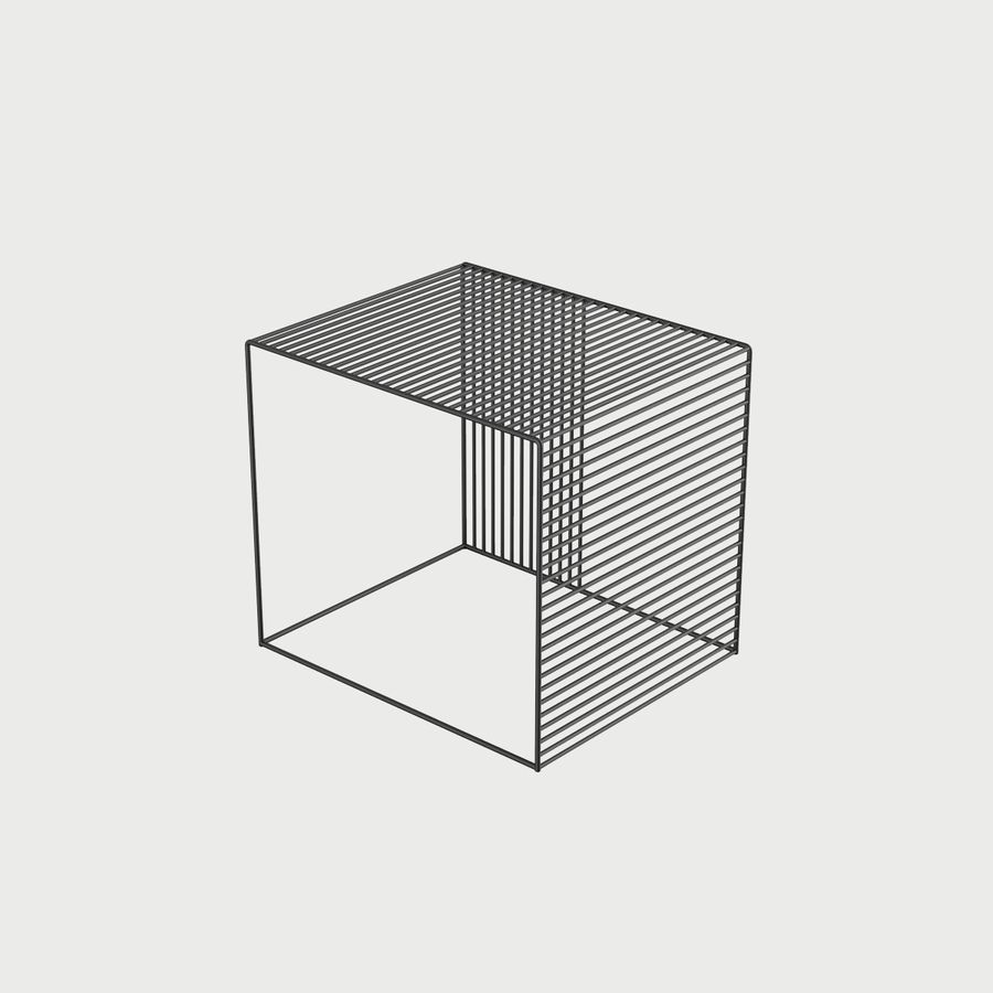 Wire Side Table