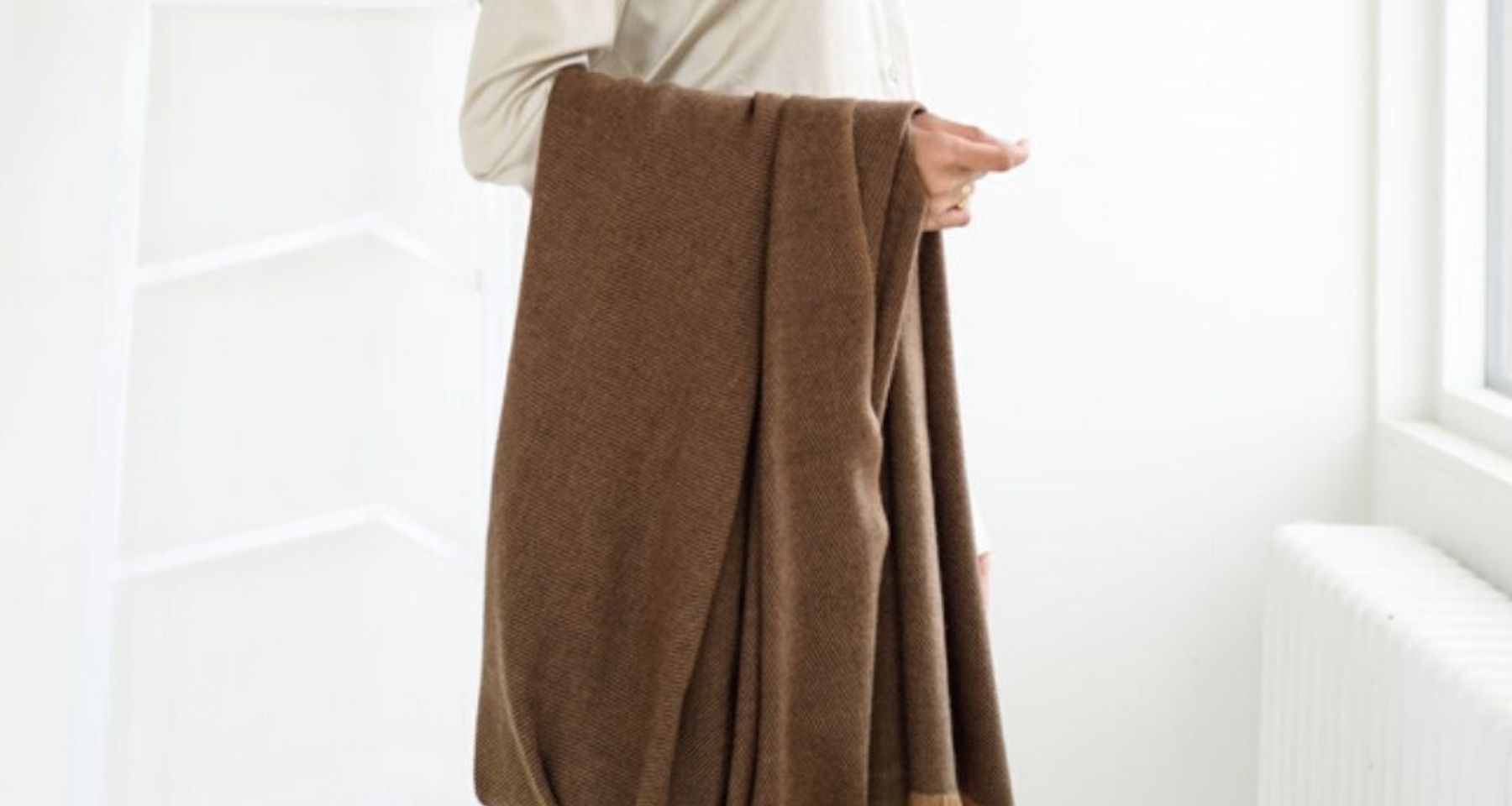 Hay Queen Size Merino Bedspread by Studio Variously