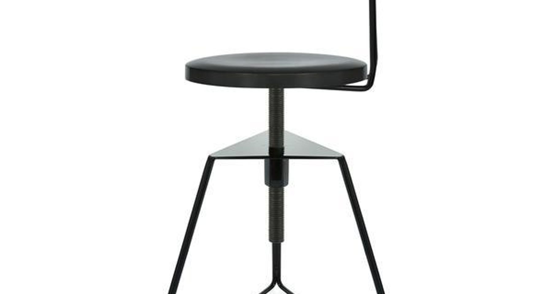 The Camp Stool with Backrest by Greta de Parry