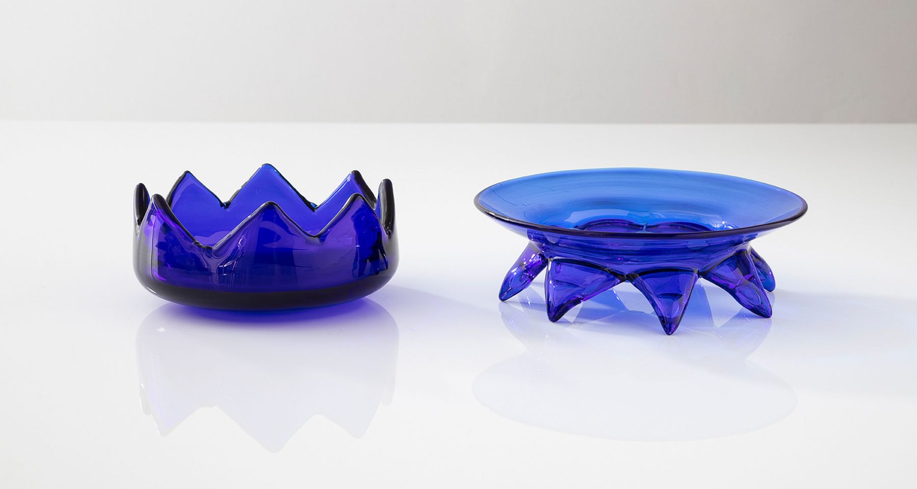Circling Mountains Handmade Glass Vessel Unique Edition by Fort Makers