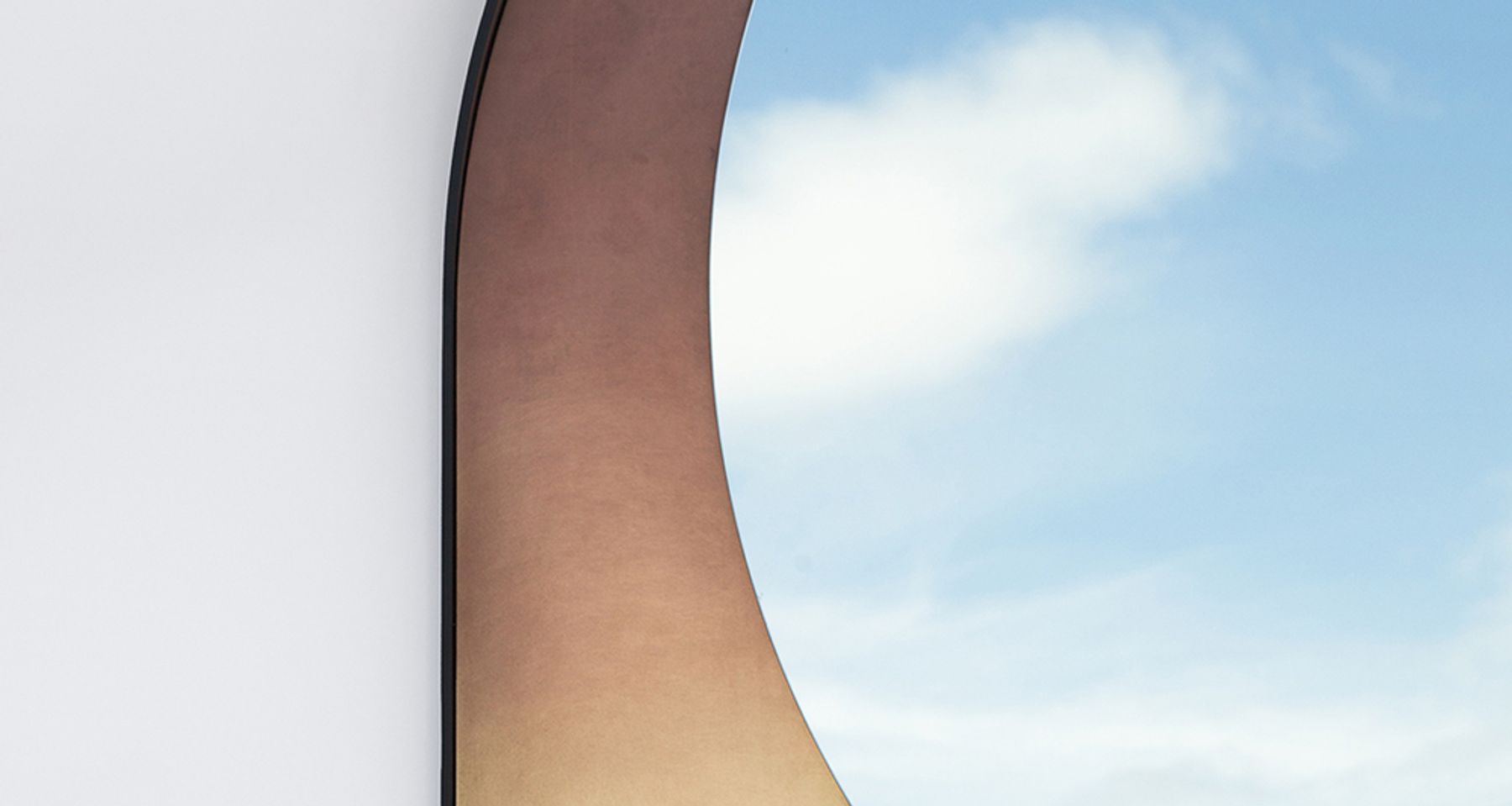 Slip Mirror in Rose Gradient by Kin & Company