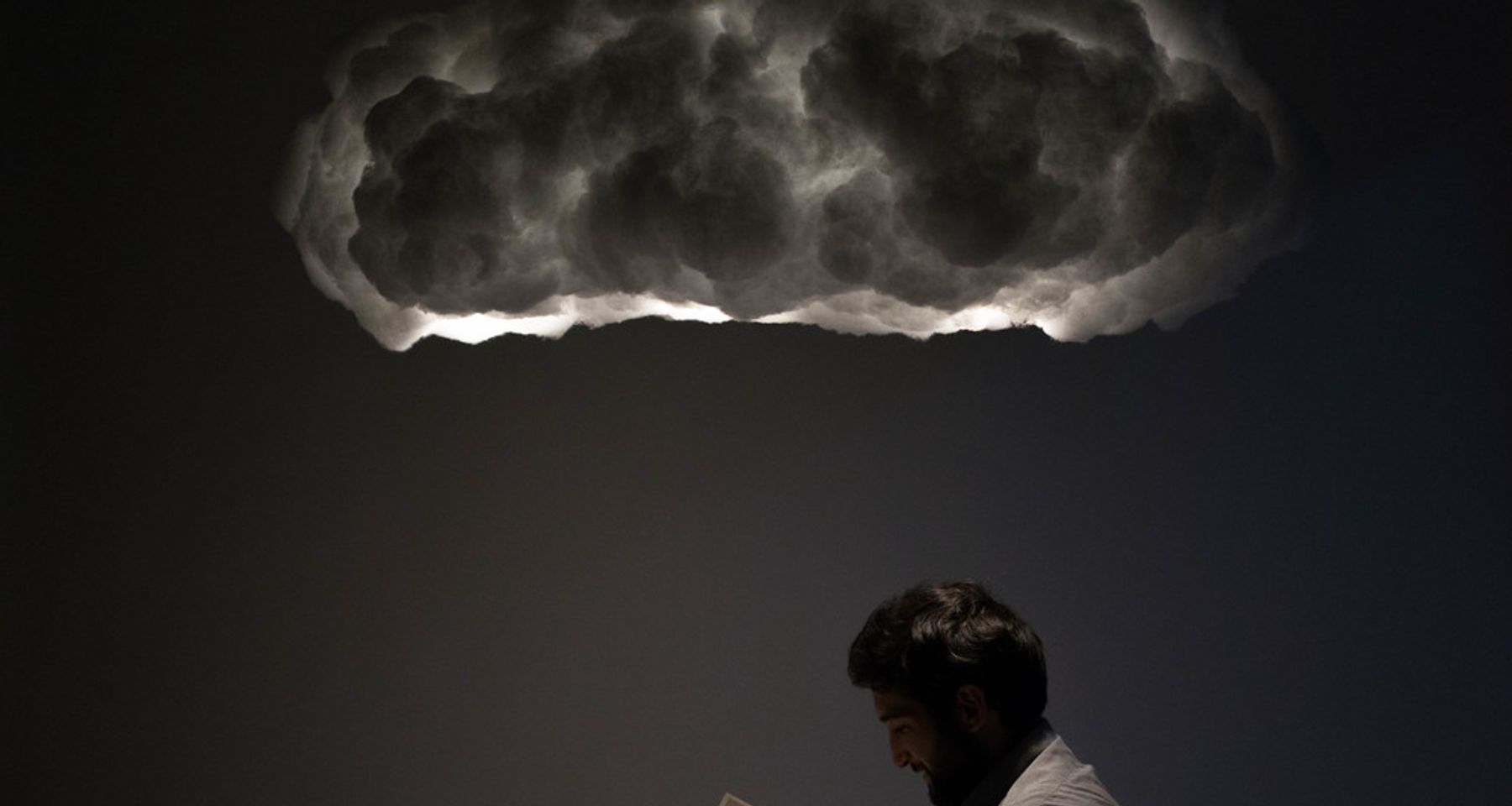 Lampshade Cloud Pendant by Richard Clarkson Studio