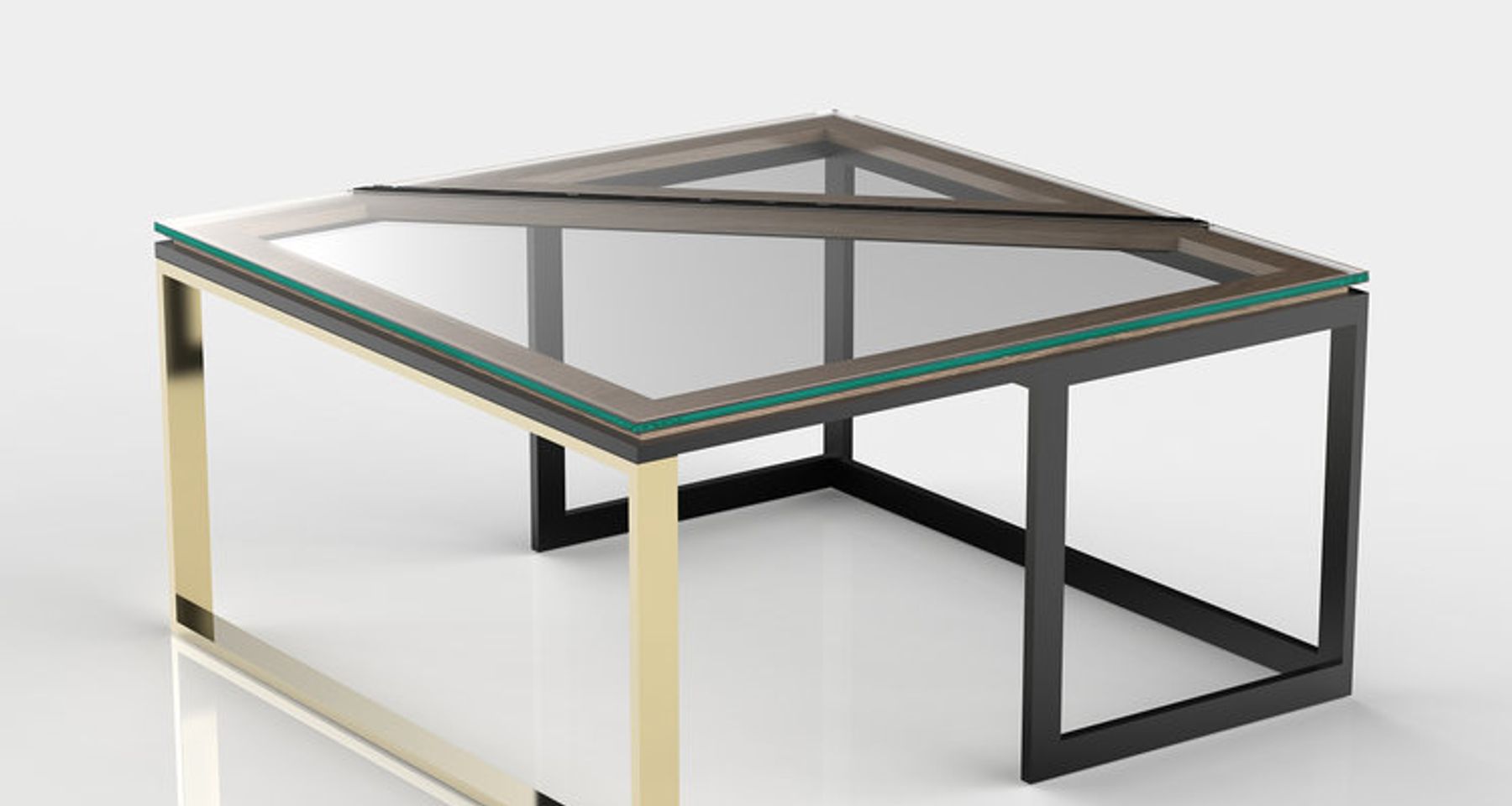 Hialeah Coffee Table - Square by Iacoli and McAllister