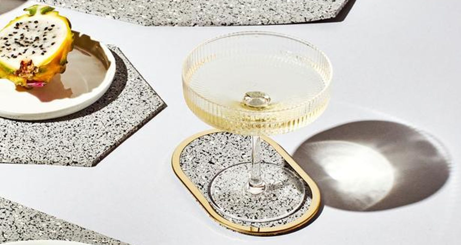 Ring Rubber Coasters Set by Slash Objects