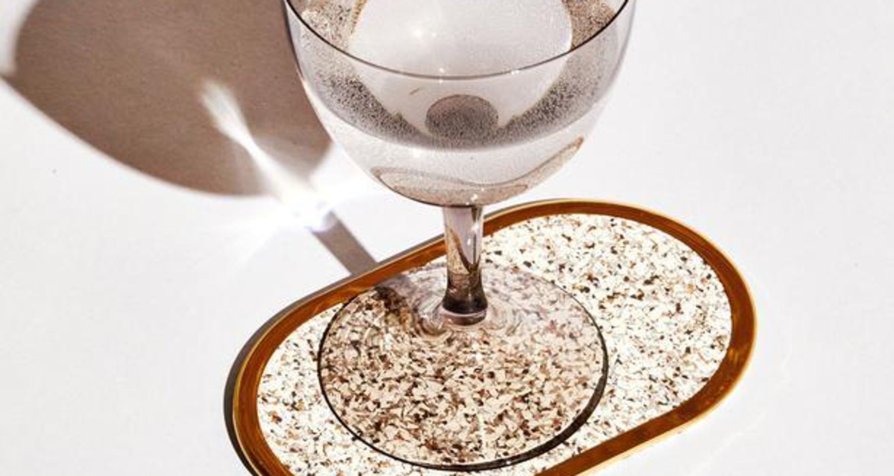 Ring Rubber Coasters Set by Slash Objects