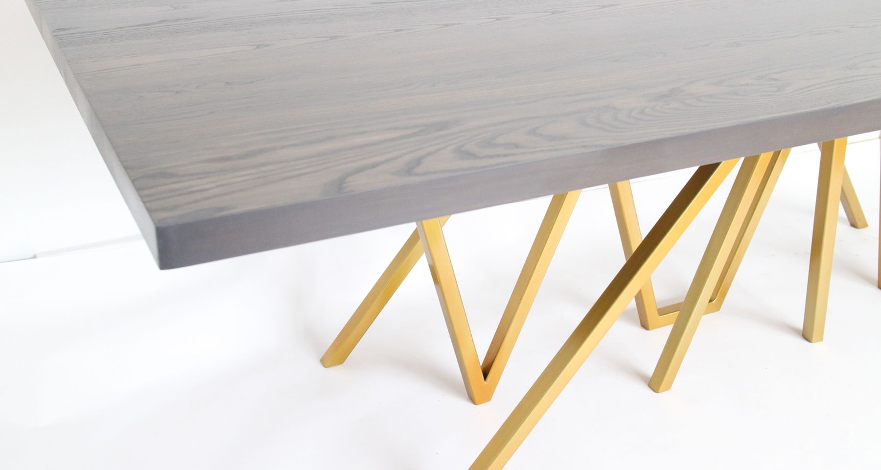Blaze Dining Table - Ash by Alex Drew & No One