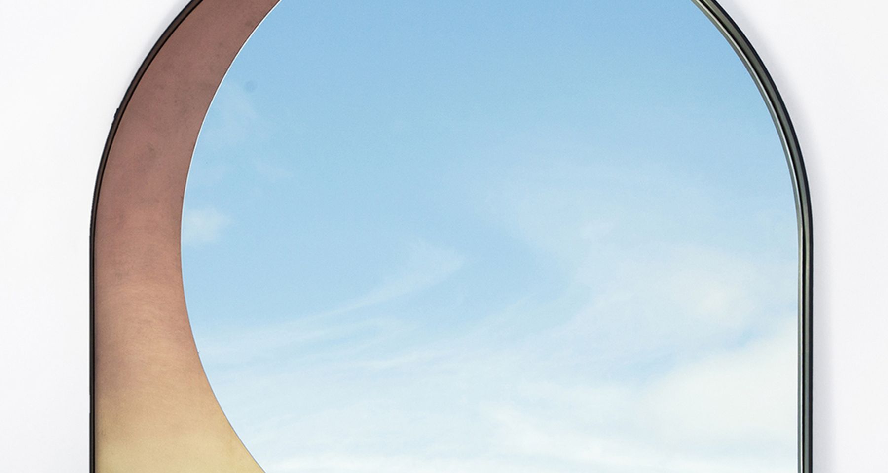 Slip Mirror in Rose Gradient by Kin & Company