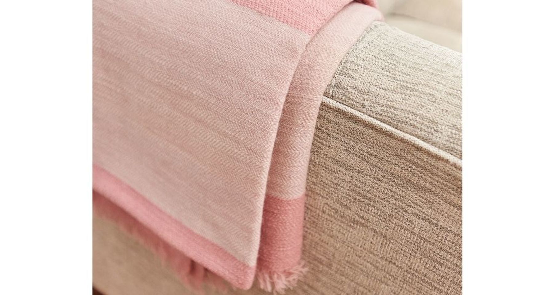 Rosa Merino Throw / Bedspread / Blanket  by Studio Variously