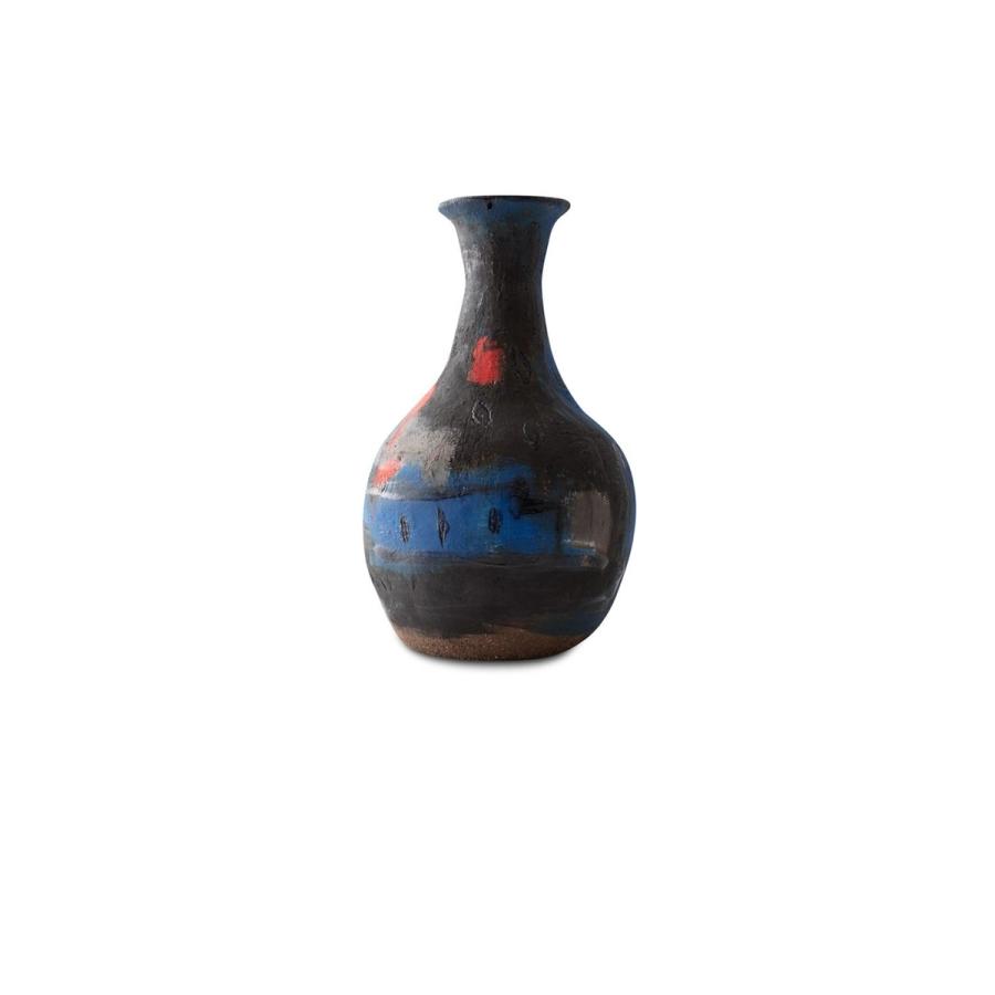 The World Through The Blue, 蒼の世界 2 Handmade Ceramic Vase Unique Edition
