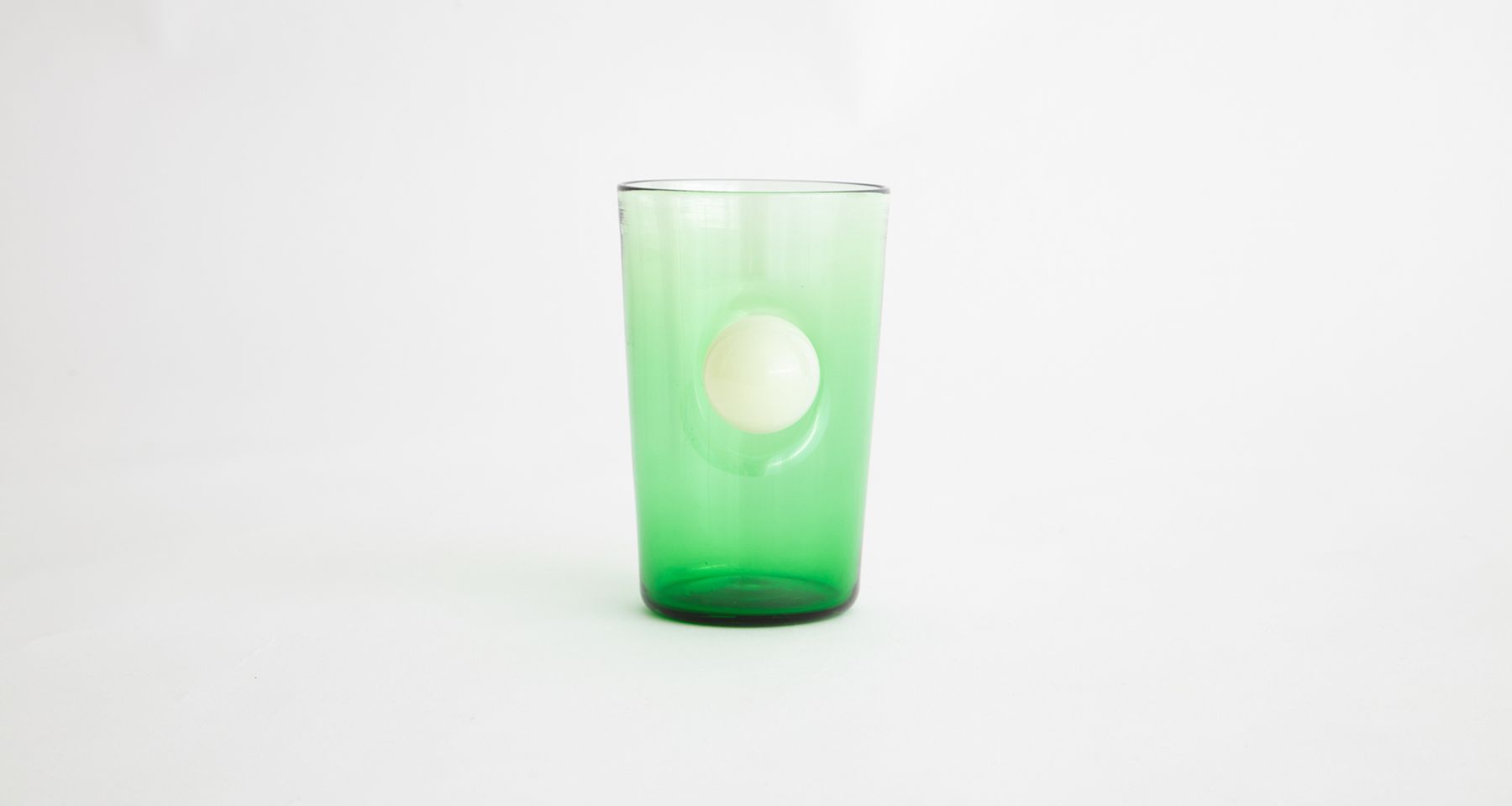 Hand Blown Glass Sunrise Sunset Cup 11  by Fort Makers