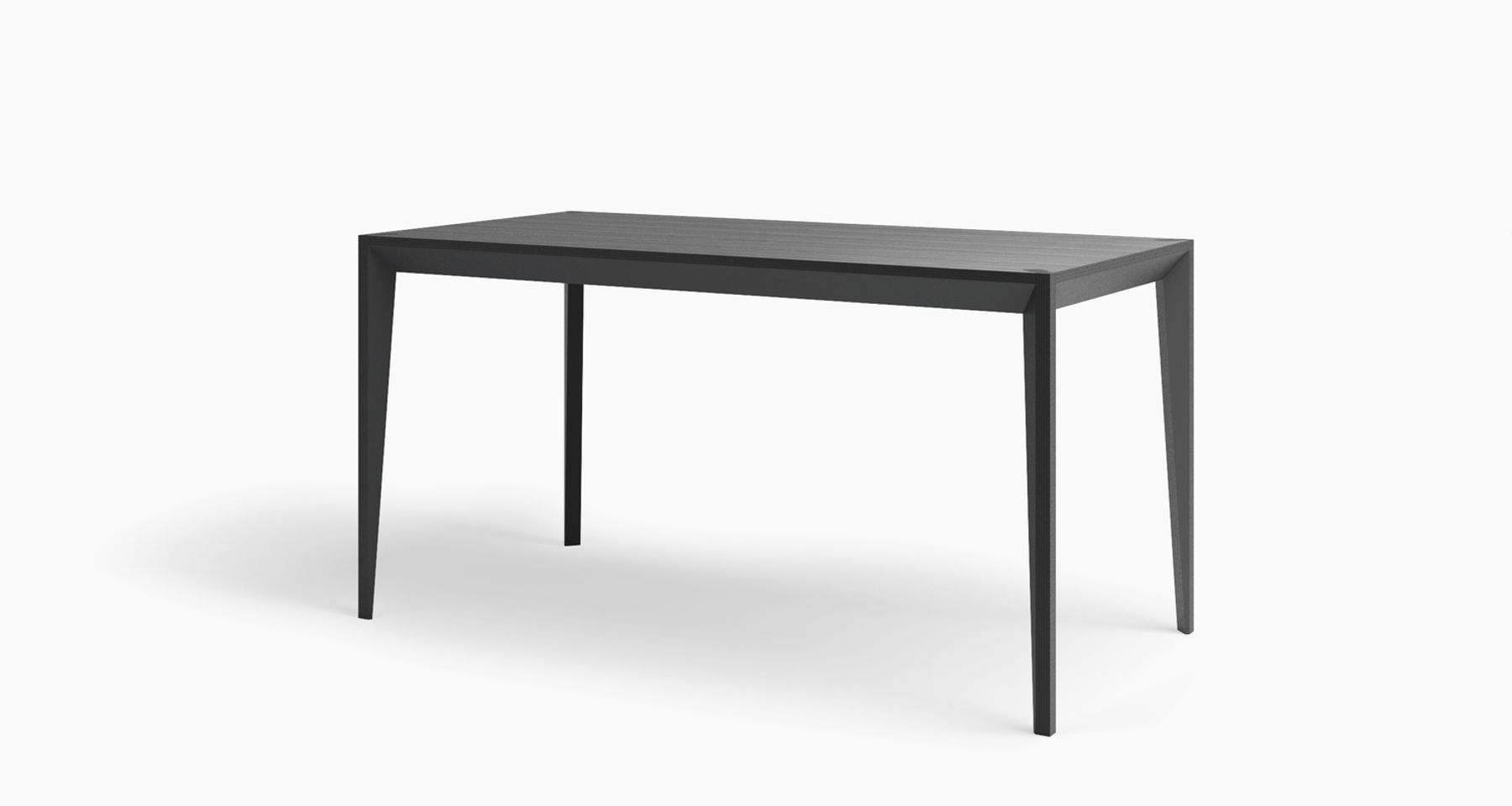 MiMi Table and Desk Ebonized by Miduny