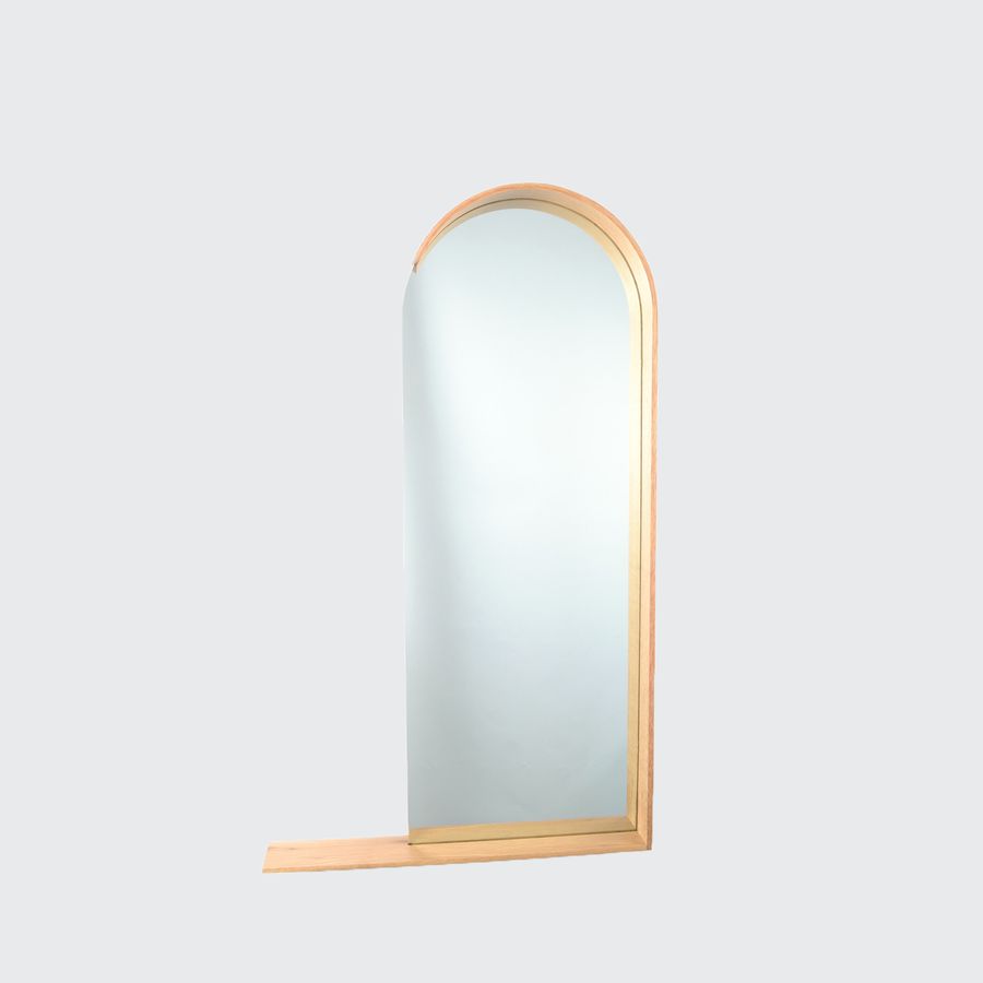 Portrait Mirror - White Oak