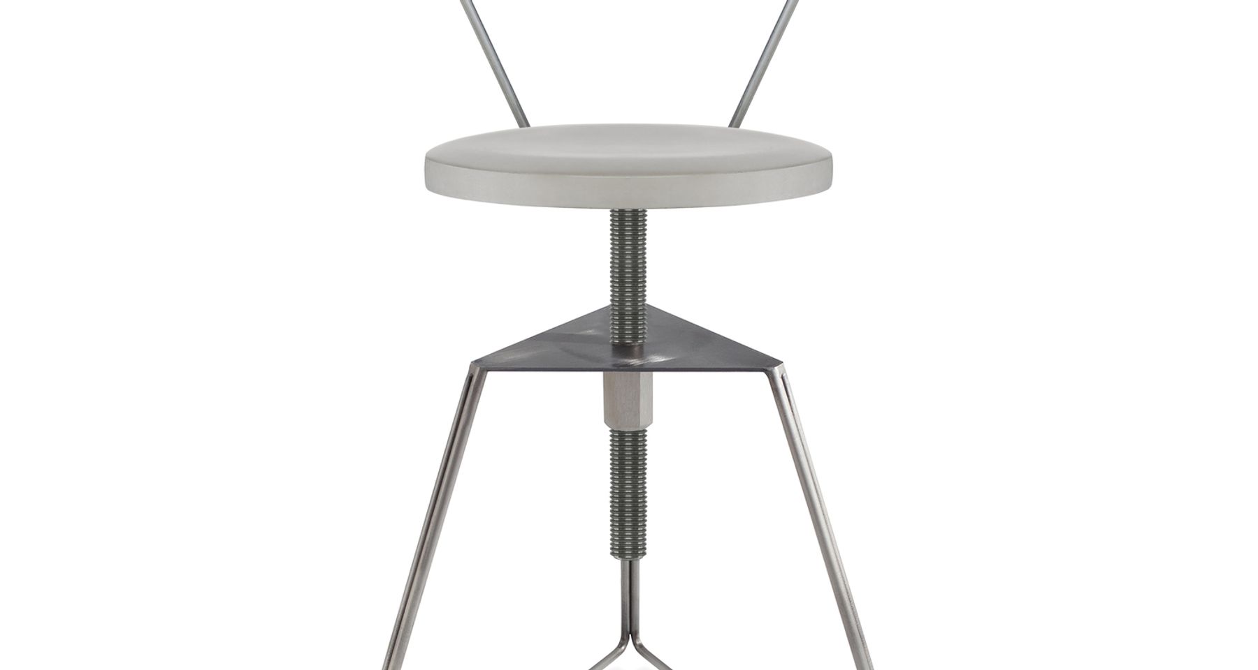 The Camp Stool with Backrest by Greta de Parry