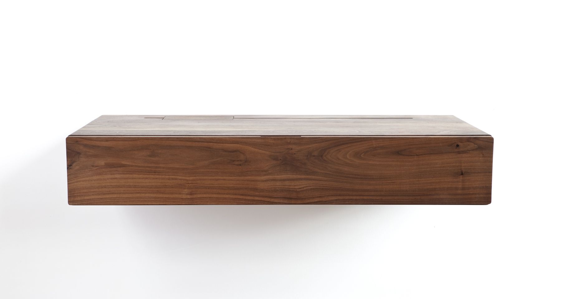 Ledge Wall Mounted Desk by Fin