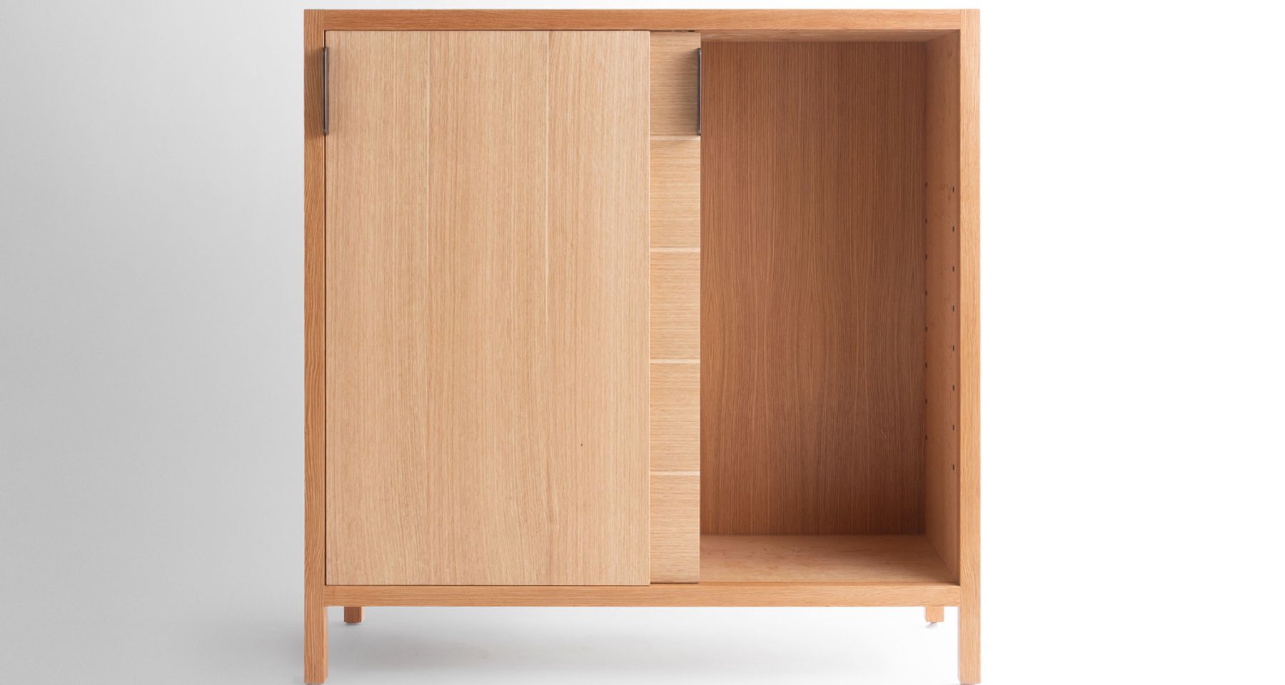 Laska Cabinet, Sliding Doors by Rather Well Design