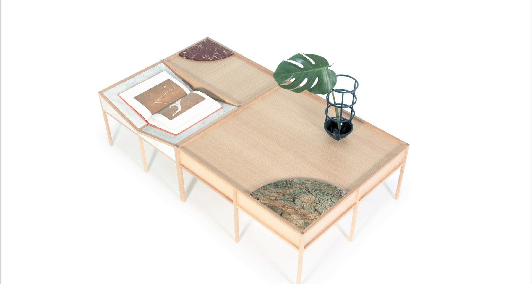 Bookscape Coffee Table by Trey Jones Studio