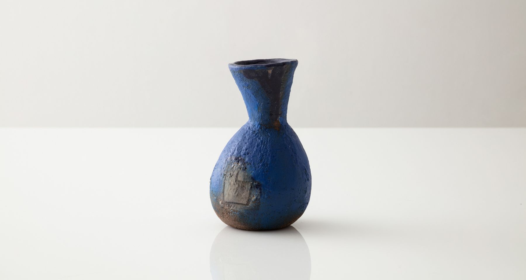 The World Through The Blue, 蒼の世界 6 Handmade Ceramic Vase Unique Edition by Fort Makers
