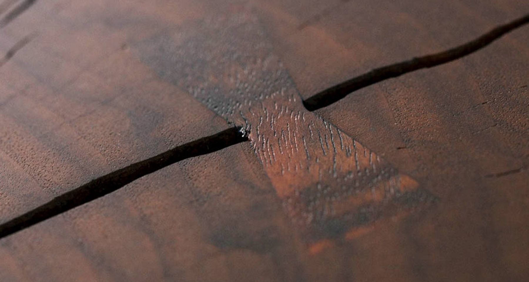 Custom Slab Coffee Table by De JONG & Co.