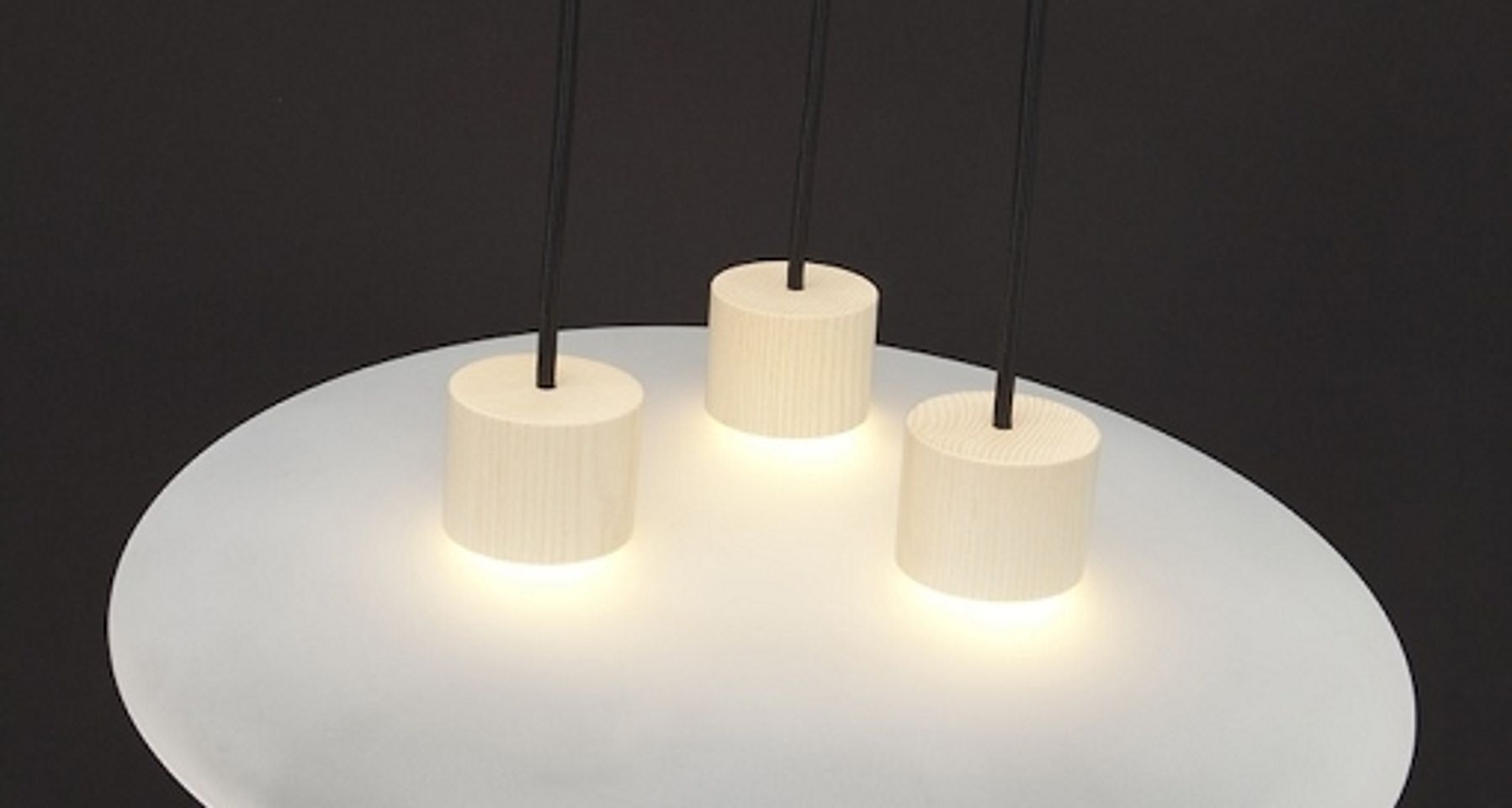 Circlet Dish Pendant by Grain