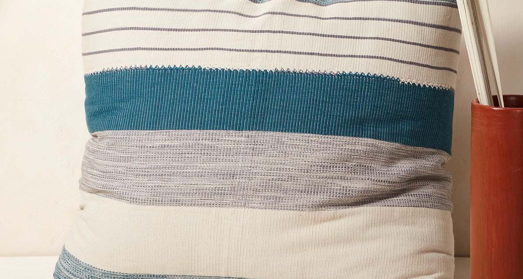 Pantelho Pillow Cerulean + Sage by MINNA Goods