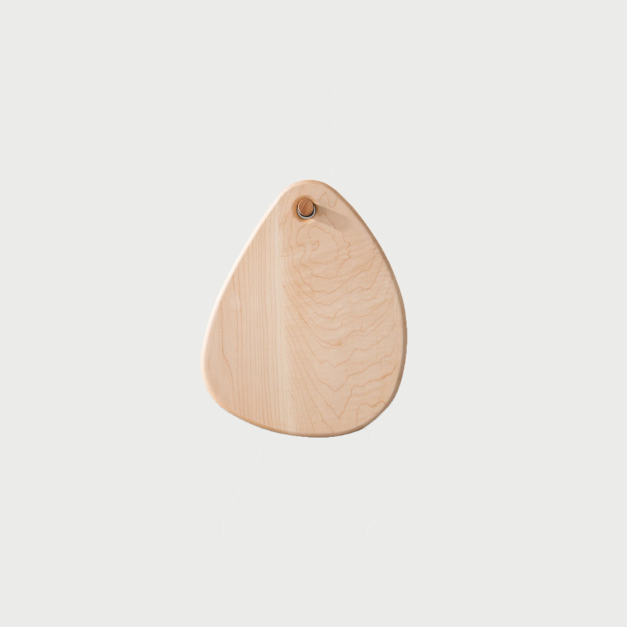 Egg Pebble Handmade Maple Cutting Board