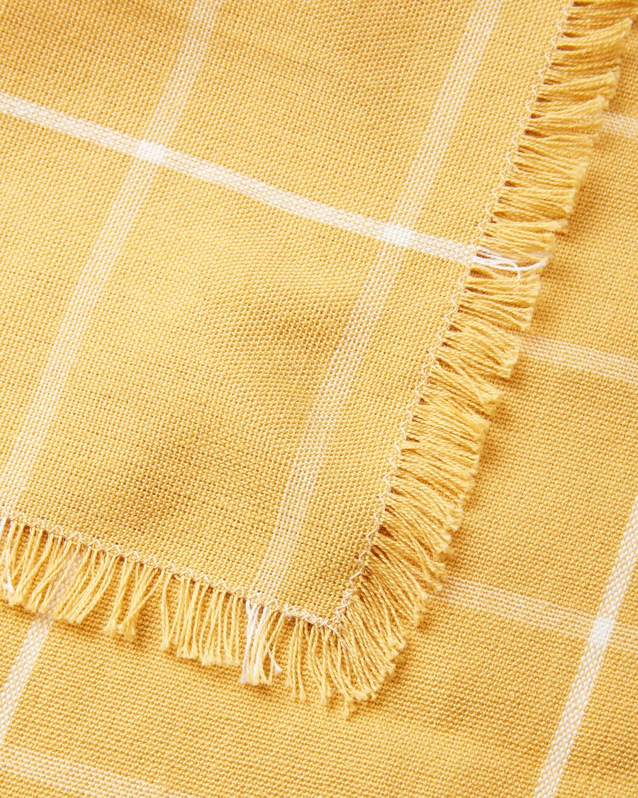 Gold Grid Napkins