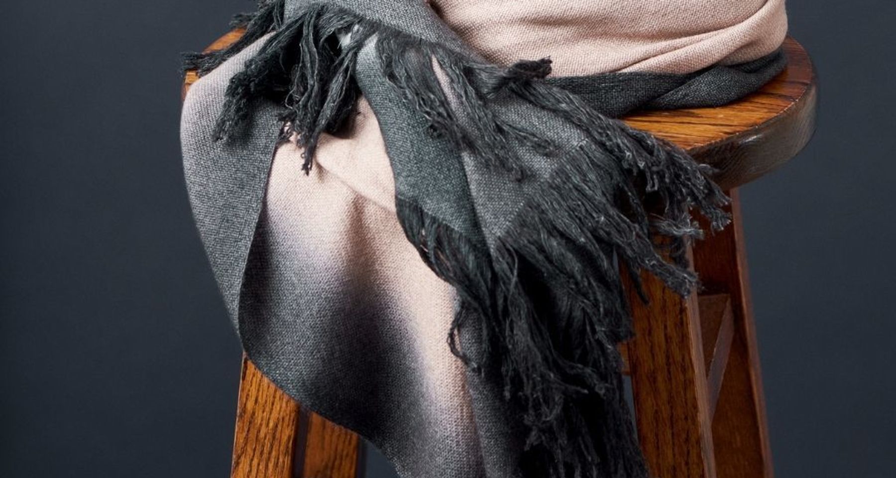 Toast Merino Throw by Studio Variously