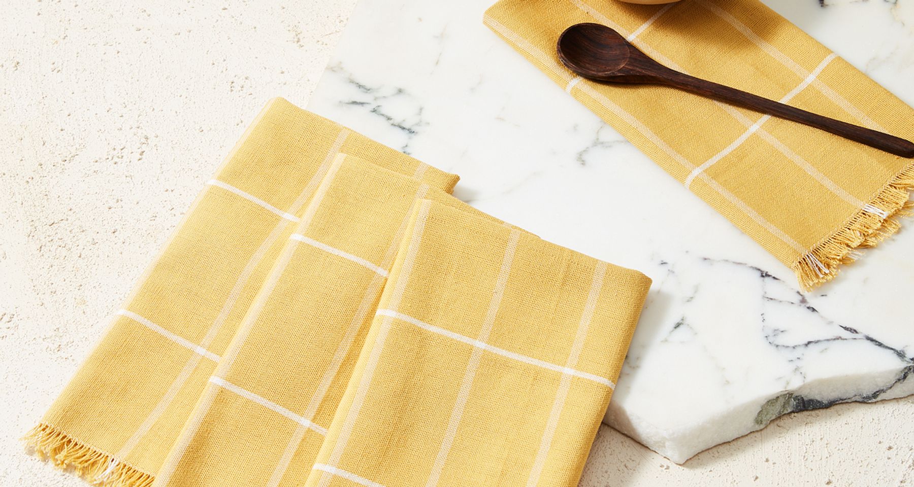 Gold Grid Napkins by MINNA Goods