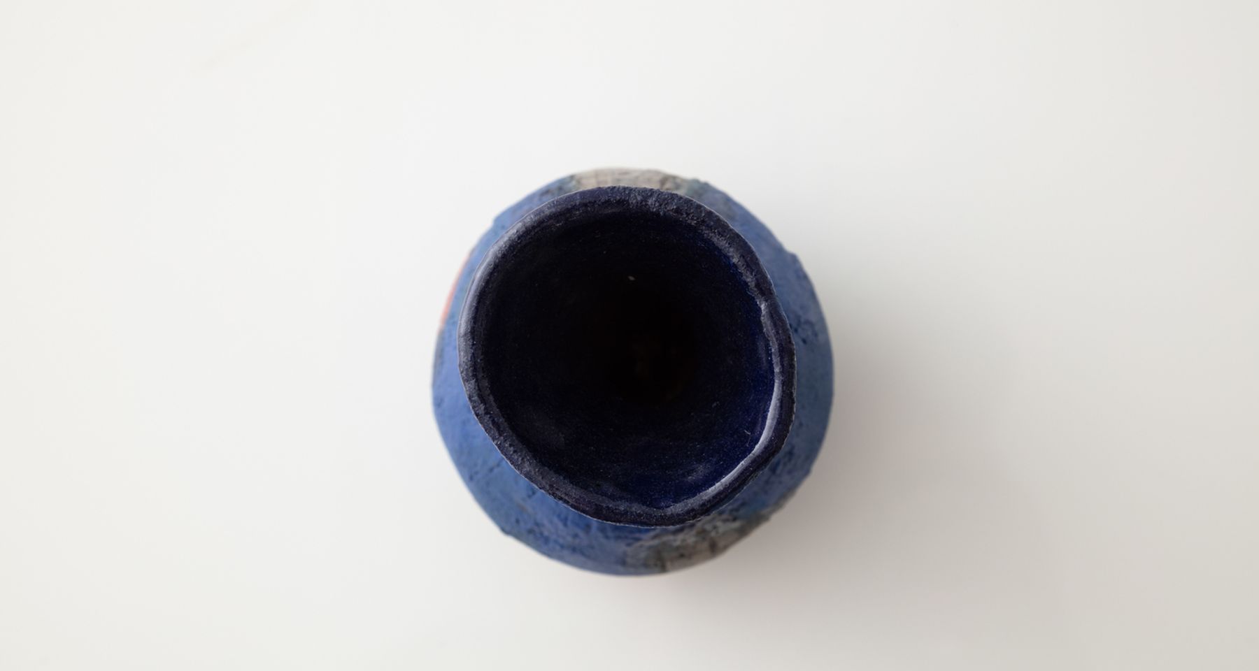 The World Through The Blue, 蒼の世界 6 Handmade Ceramic Vase Unique Edition by Fort Makers
