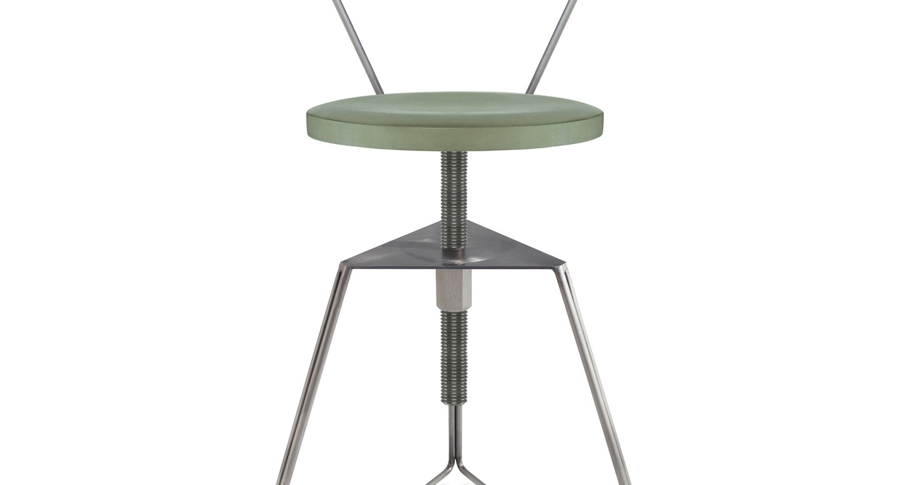 The Camp Stool with Backrest by Greta de Parry