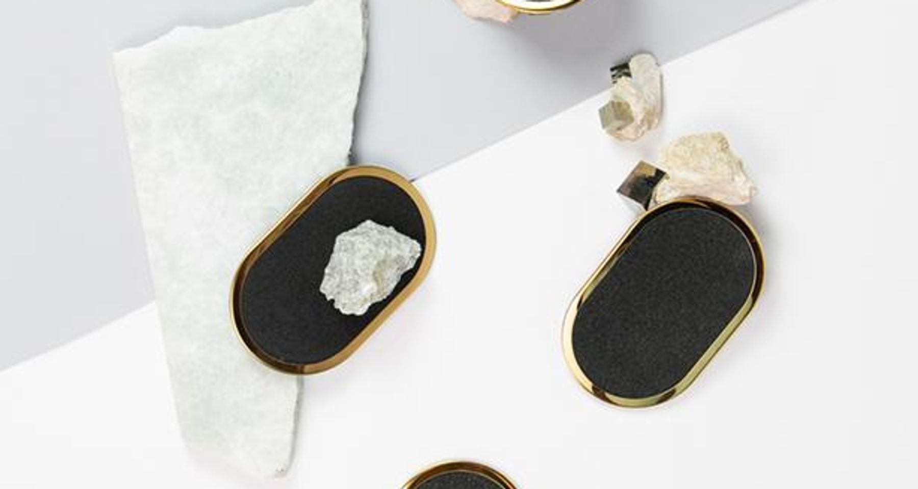 Ring Rubber Coasters Set by Slash Objects